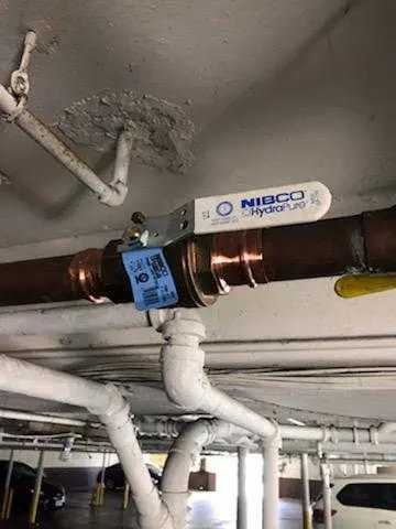 Copper pipe repair and valve work for Backflow Testing in Lockwood
